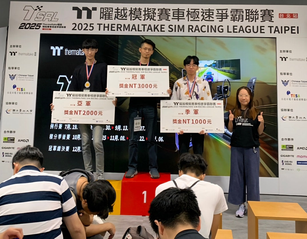《2025 TSRL曜越模擬賽車極速爭霸聯賽-第二季》  第二場分站例行賽排名出爐!