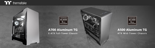Thermaltake A700 Aluminum Tempered Glass Edition Full Tower Chassis Joins The A Series Chassis Family     Elegance and Performance Redefined