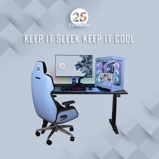 Thermaltake Debuts Its 25th Anniversary Hydrangea Blue Collection at CES 2024 Keep It Sleek, Keep It Cool