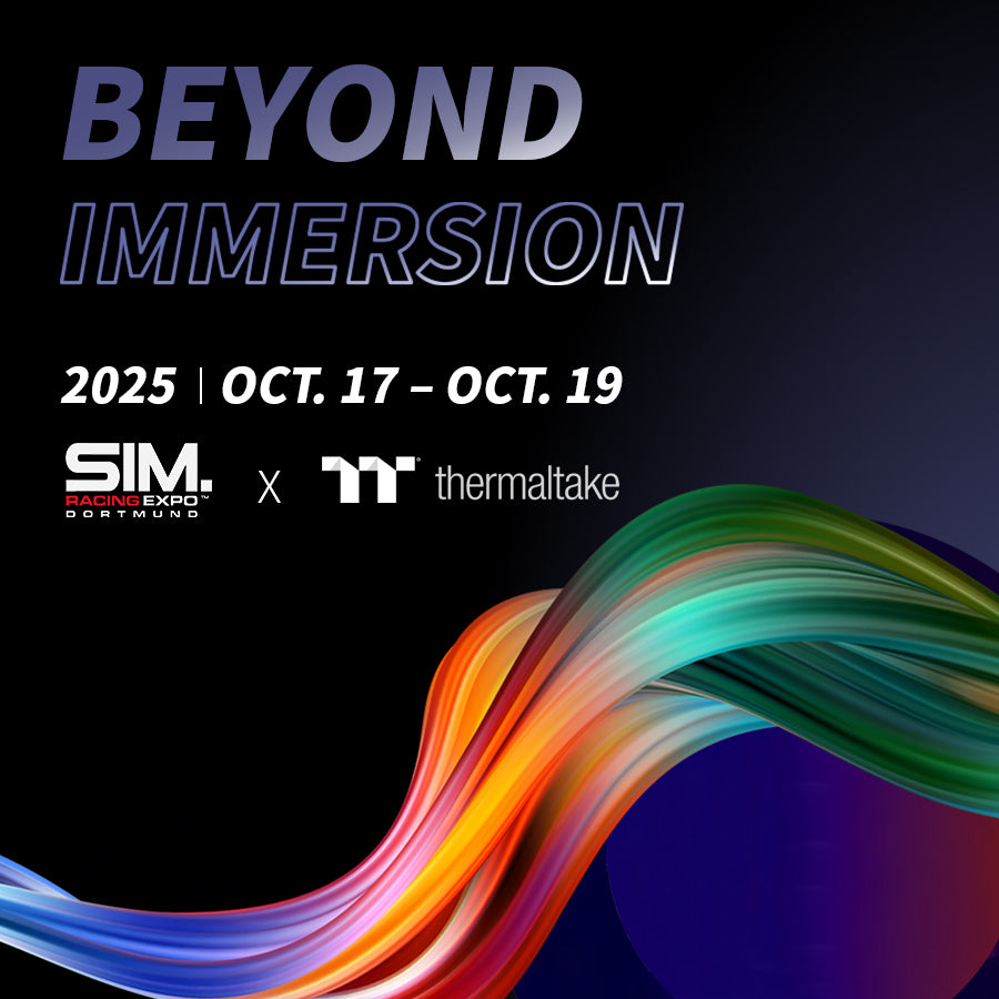 Thermaltake Joins SimRacing Expo 2025 with Immersive Hardware Experiences  Driving the Future of Virtual Sim Racing in Dortmund
