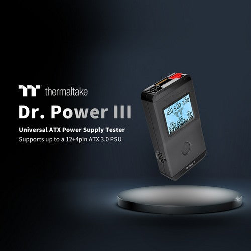 Thermaltake Reveals the Dr. Power III, a Power Tester Compatible with the Latest 12+4pin Connector