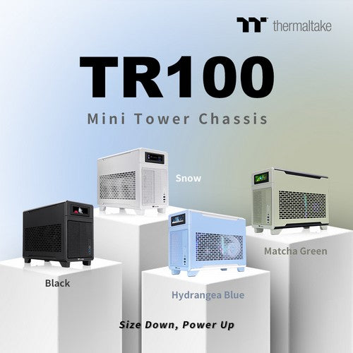 CES 2025: Thermaltake Unveils the Innovative TR100 Travel PC Case Redefining Portable Gaming  Compact Dual-Chamber Design Delivers Enhanced Portability and High-Performance Computing for Gamers and Digital Creators