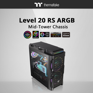 Thermaltake New Level 20 RS ARGB Mid Tower Chassis Get Ready for The Race