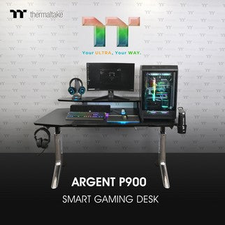 曜越推出 ARGENT P900 智慧電競桌 與 Studio F. A. Porsche 共同設計
