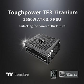 Thermaltake Unveils the Toughpower TF3 1550W Designed for Overclocking Enthusiasts ATX 3.0 and PCIe Gen 5.0 Ready