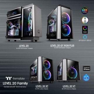 曜越與曜越電競Tt eSPORTS參加 2018巴黎電玩展Paris Games Week Level 20四大高階電競機殼首次於法國完整亮相
