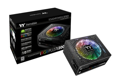 曜越新TT Premium顶级版 Toughpower iRGB Plus白金牌系列电源供应器CES 2018登场 电竞与挖矿专用‧1680万色搭配7种灯光模式
