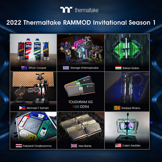 2022 Thermaltake RAM MOD Invitational Season 1 Final Voting Starts Today!