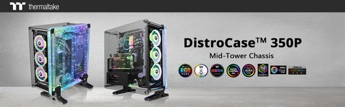 Thermaltake Announces  the DistroCaseTM 350P Mid-Tower Chassis