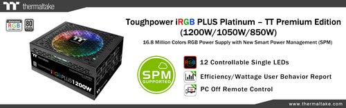 曜越推出TT Premium顶级版Toughpower iRGB Plus白金牌系列电源 1680万色搭配7种灯光模式 变化无极限