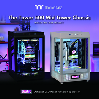 Thermaltake Unveils The Tower 500, the First Mid-Tower of The Tower Series Build on Our Legacy