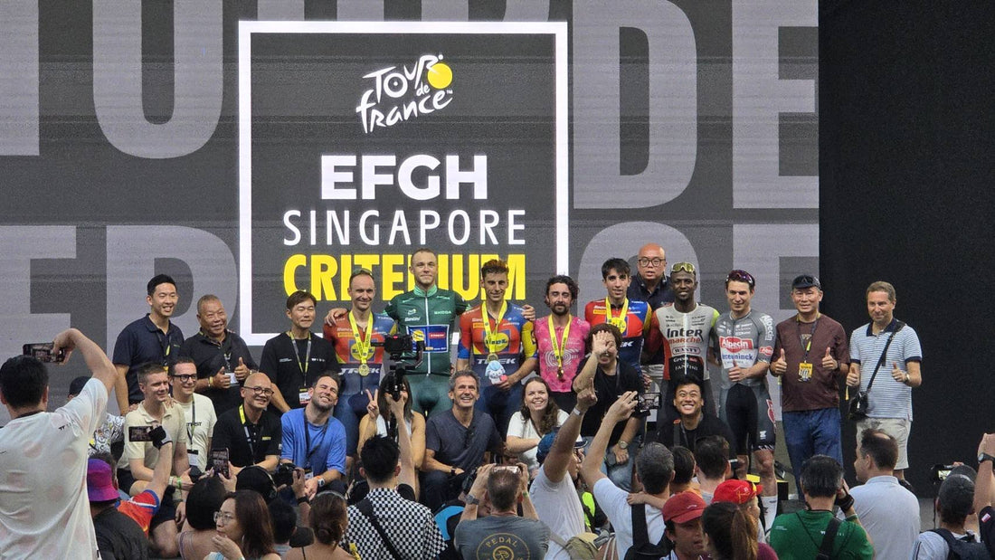 曜越單車旗下單車服飾品牌ttbici成為第四屆環法新加坡繞圈賽 (Tour de France EFGH Singapore Criterium)官方贊助品牌  ttbici（tt必騎）首度「騎」上國際環法舞台