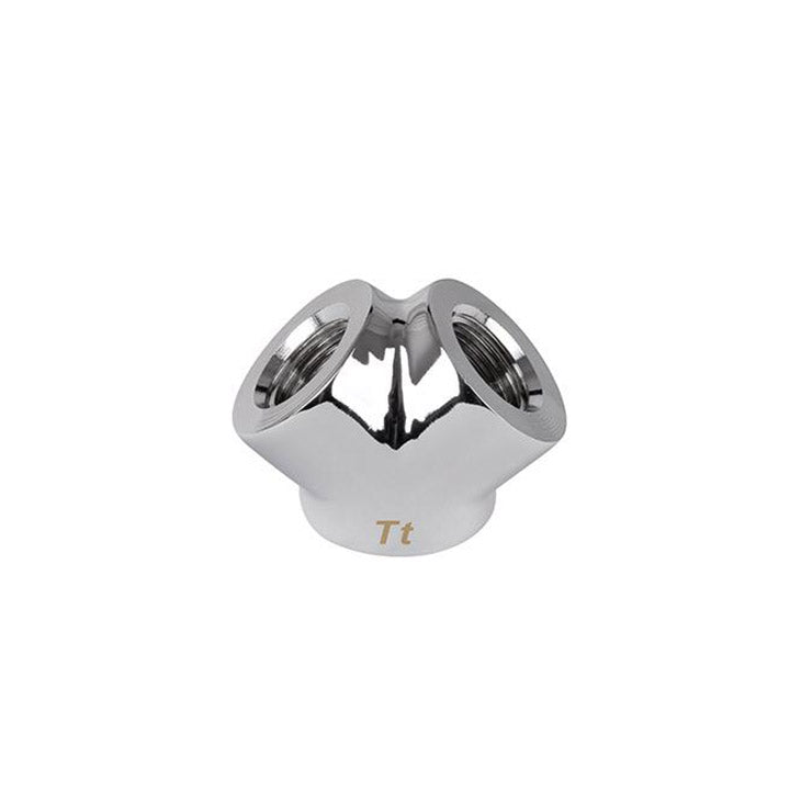 Pacific G1/4 Y Adapter - Chrome