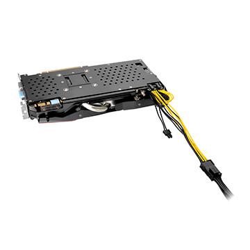 CPU 8Pin to Dual PCI-E 6+2Pin 轉接線