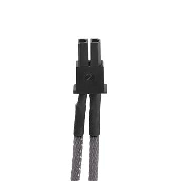 6+2Pin PCI-E單編織網線材 – 灰色