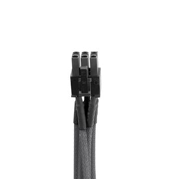 4Pin peripheral單編織網線材 – 灰色