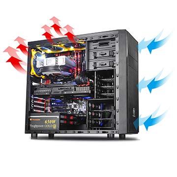 Versa H24 中直立式開窗機殼