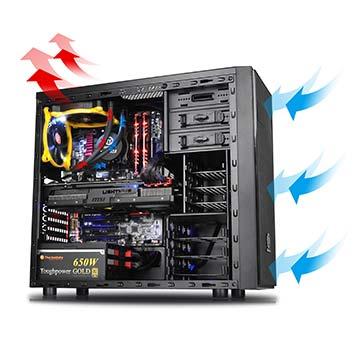 Versa H24 中直立式開窗機殼