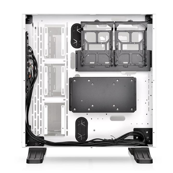 Core P3壁掛式ATX強化玻璃機殼 (雪白版)