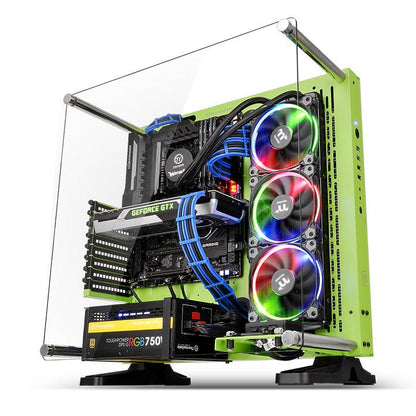 Core P3 SE壁掛式ATX機殼(璀璨綠) Riser Cable為選配