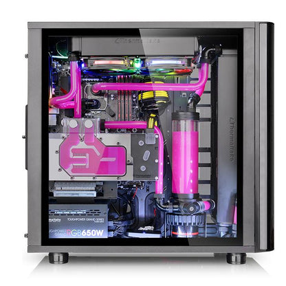 光透 View 31 TG RGB強化玻璃中直立式機殼