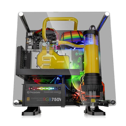 Core P1 TG壁掛式迷你ITX強化玻璃機殼