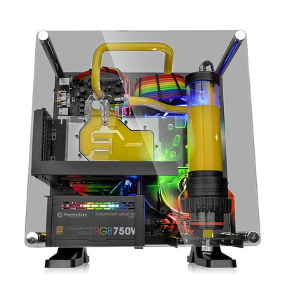 Core P1 TG壁掛式迷你ITX強化玻璃機殼