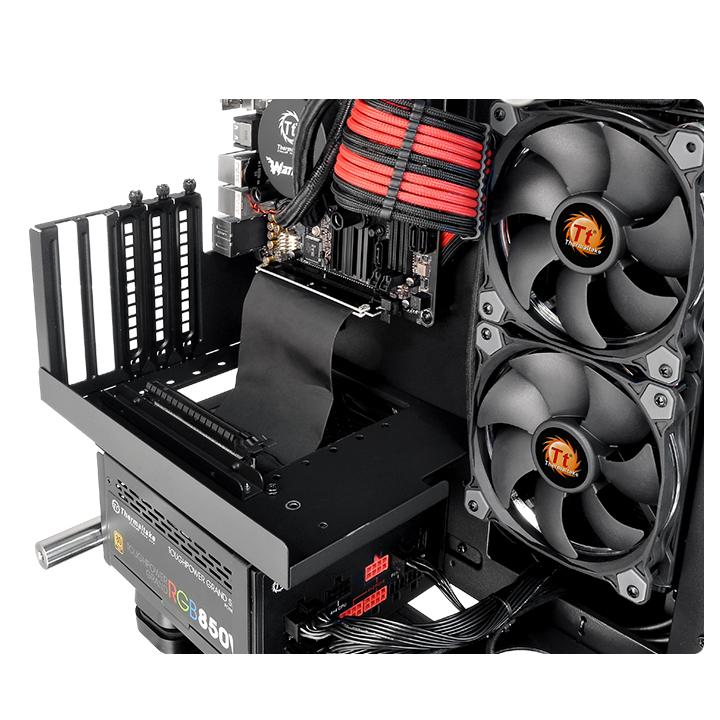 Core P1 TG壁掛式迷你ITX強化玻璃機殼