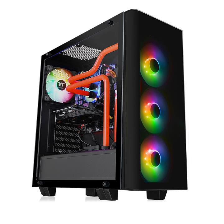 光透 View 21 TG RGB Plus強化玻璃中直立式機殼