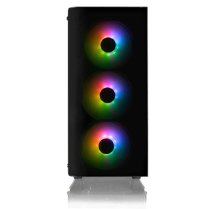 光透 View 21 TG RGB Plus強化玻璃中直立式機殼