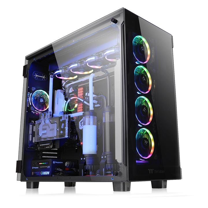 光透 View 91 TG RGB強化玻璃直立式機殼