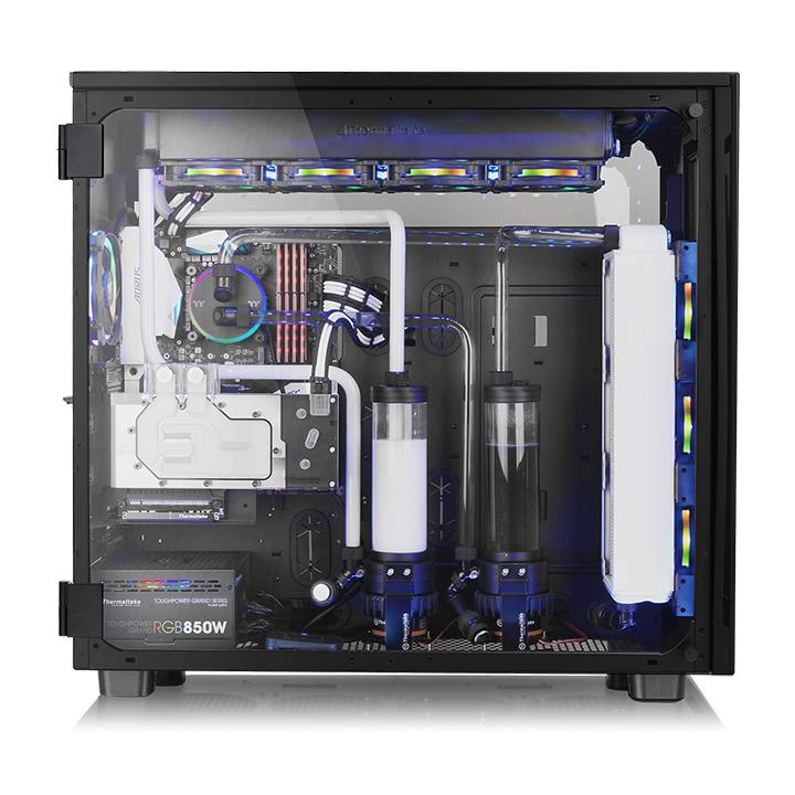 光透 View 91 TG RGB強化玻璃直立式機殼