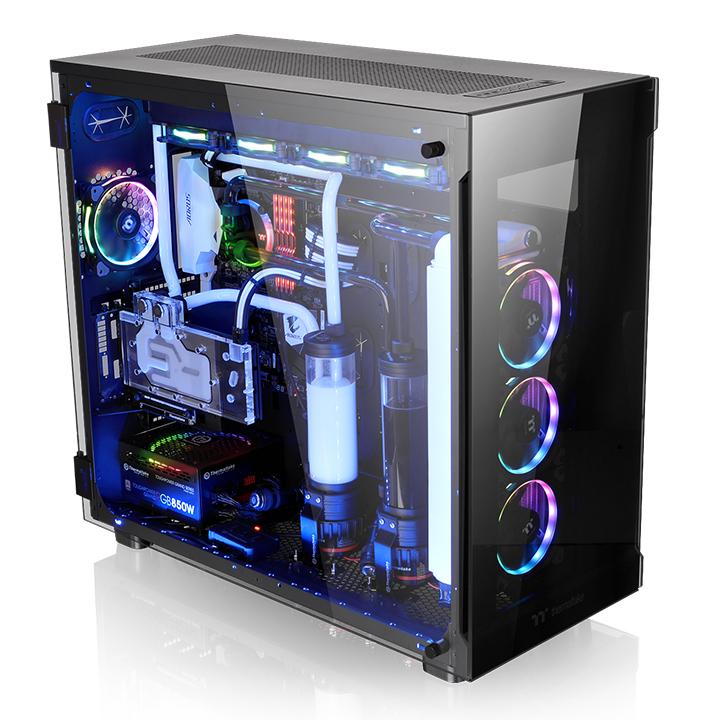 光透 View 91 TG RGB強化玻璃直立式機殼