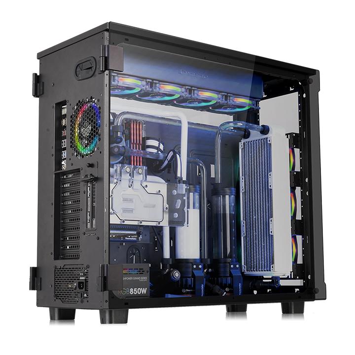 光透 View 91 TG RGB強化玻璃直立式機殼