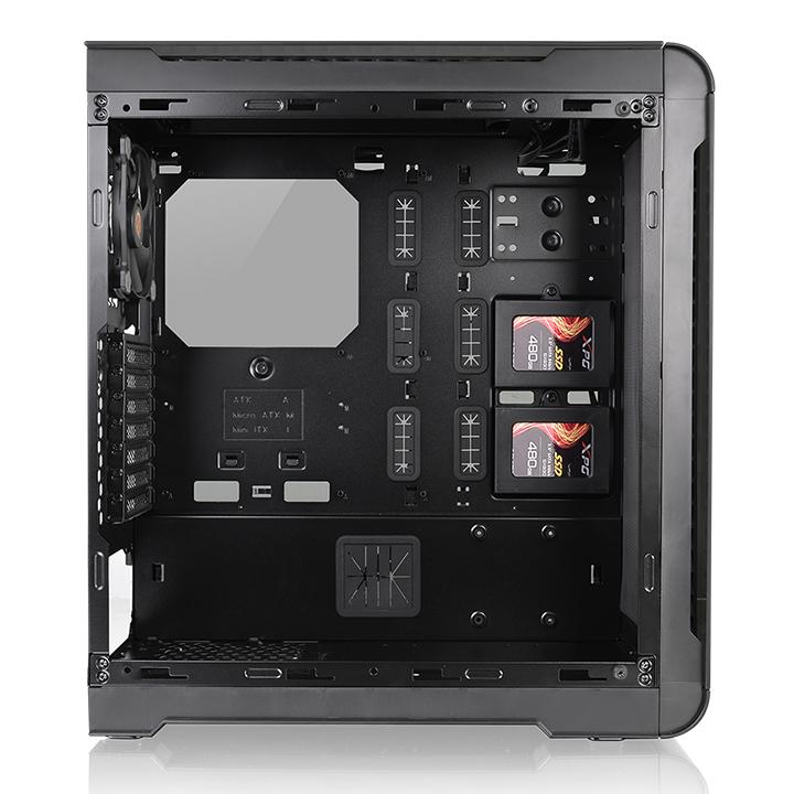 光透 View 32 TG RGB強化玻璃中直立式機殼