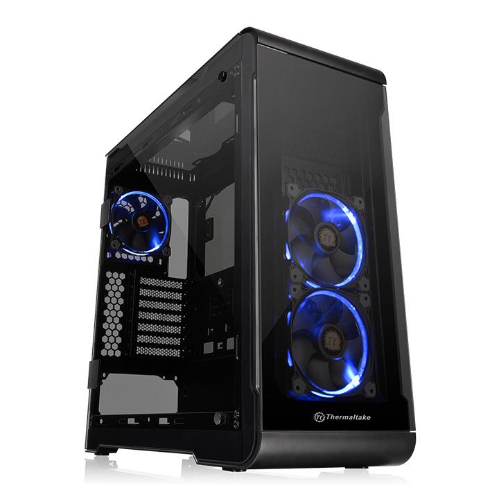 光透 View 32 TG RGB強化玻璃中直立式機殼