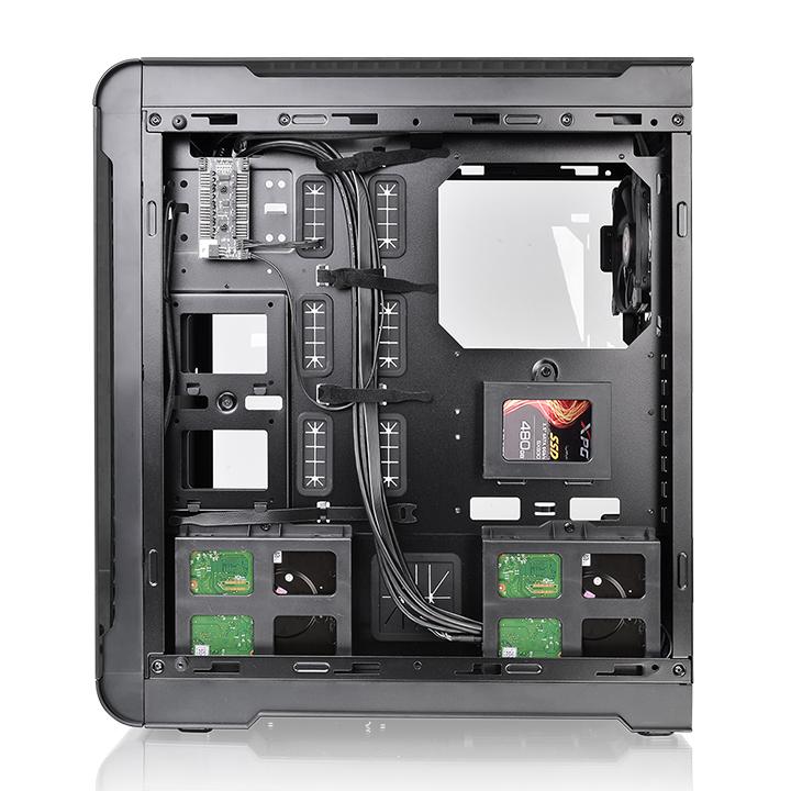 光透 View 32 TG RGB強化玻璃中直立式機殼