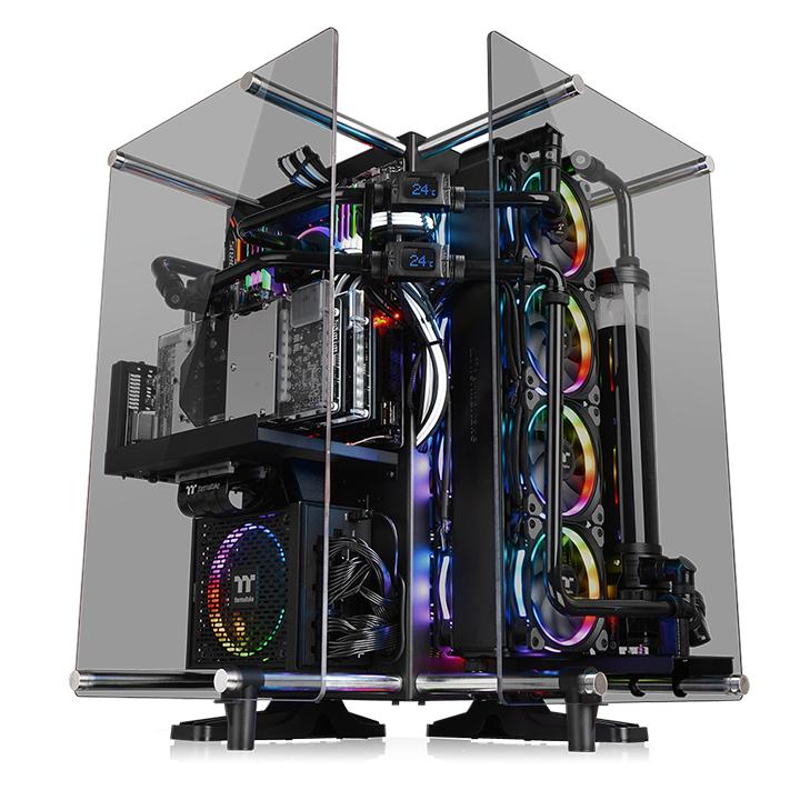 Core P90 TG 開放式強化玻璃機殼