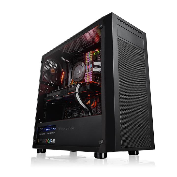 Versa J22 TG強化玻璃中直立式機殼