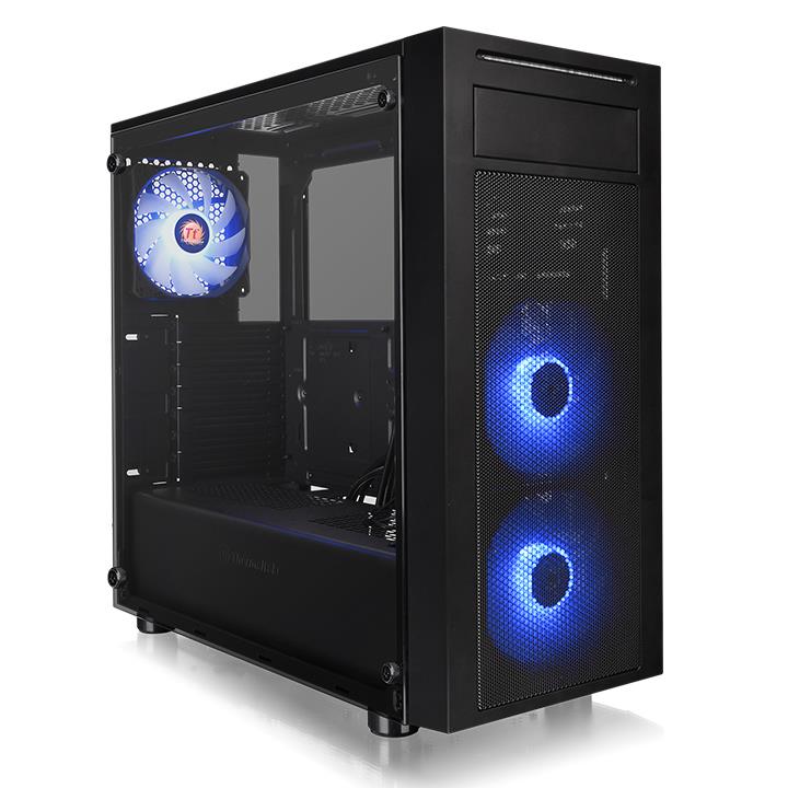 Versa J22 TG RGB強化玻璃中直立式機殼