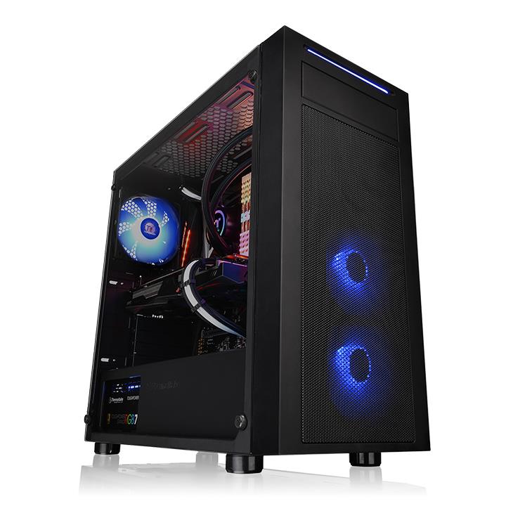 Versa J22 TG RGB強化玻璃中直立式機殼
