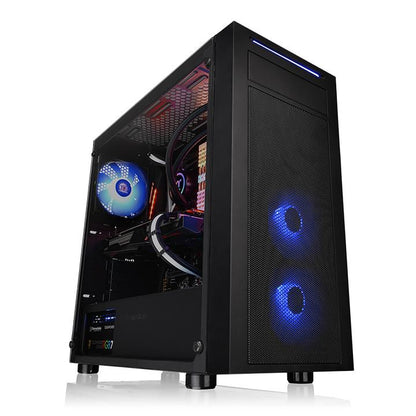 Versa J22 TG RGB強化玻璃中直立式機殼