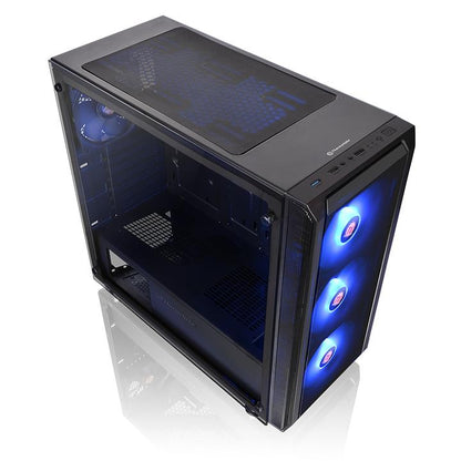 Versa J23 TG RGB強化玻璃中直立式機殼