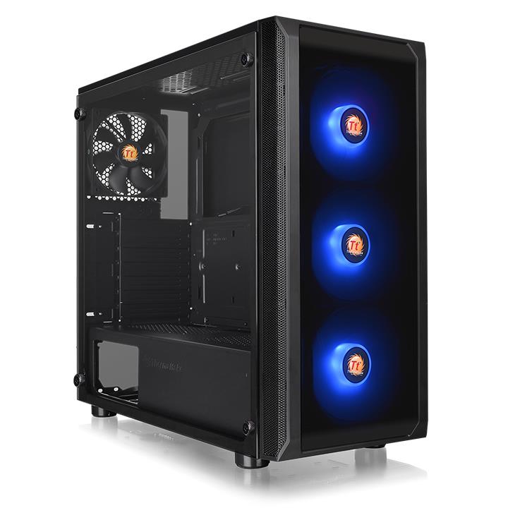 Versa J23 TG RGB強化玻璃中直立式機殼