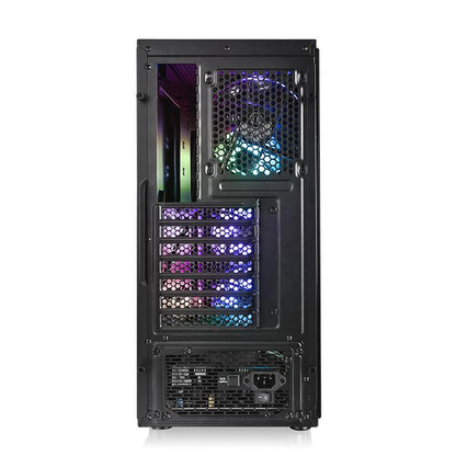 Versa J24 TG ARGB強化玻璃中直立式機殼