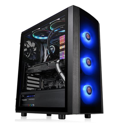 Versa J25 TG RGB強化玻璃中直立式機殼