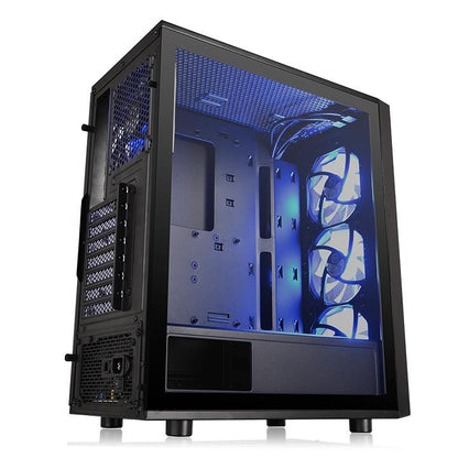 Versa J25 TG RGB強化玻璃中直立式機殼