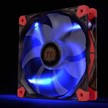 Luna 12公分LED風扇 (藍)
