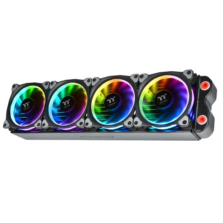 Riing Plus 12 LED RGB水冷排風扇TT Premium頂級版 (單顆包裝)