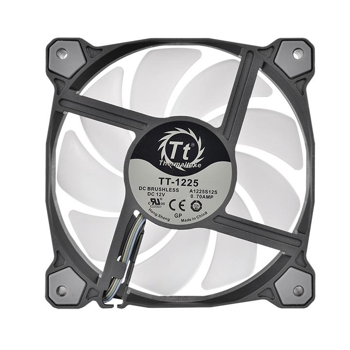 Pure Plus 12 LED RGB 水冷排風扇TT Premium頂級版 (三顆包裝)